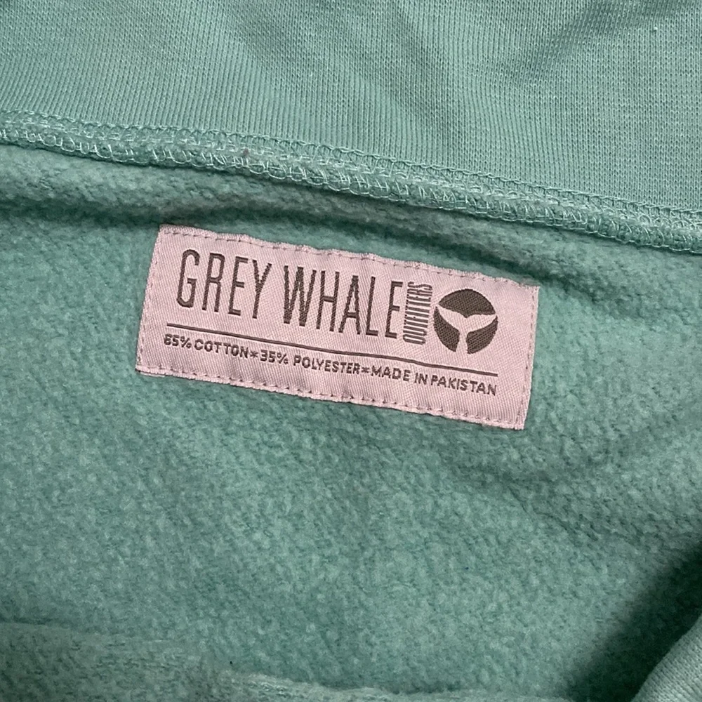 🔥BUNDLE SALE Jersey Shore Grey Whale sweatshirt material drawstring bag backpack